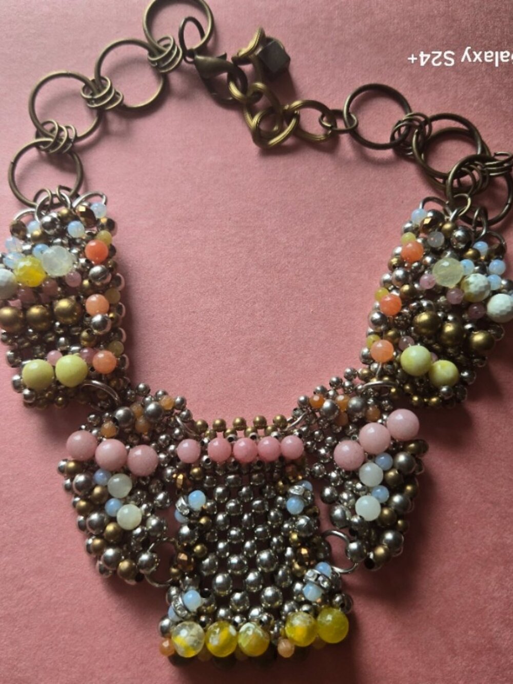 Pam Hiran Beaded Statement Necklace
